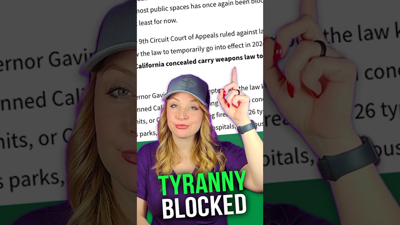 Newsom’s TYRANNY has once AGAIN been BLOCKED! #shortsvideo #shortsfeed #2ndamendment #guncontrol