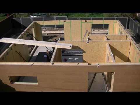 Holzrahmenbau Hausaufbau Teil 3