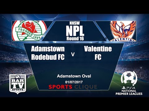 2017 Northern NSW NPL Round 16 Adamstown FC v Valentine FC