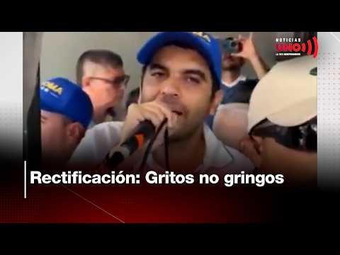 Rectificación: Gritos no gringos | Noticias UNO