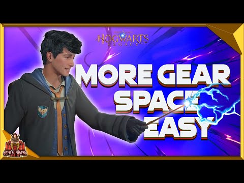 Hogwarts Legacy How To Increase Inventory Space  - Get More Gear Slots Easy Early Game