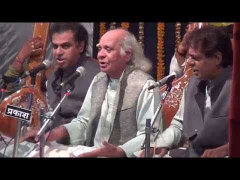 Ustad Sayeeduddin Dagar with Nafeesuddin and Aneesuddin - Dhrupad Mela 2016 - Benares