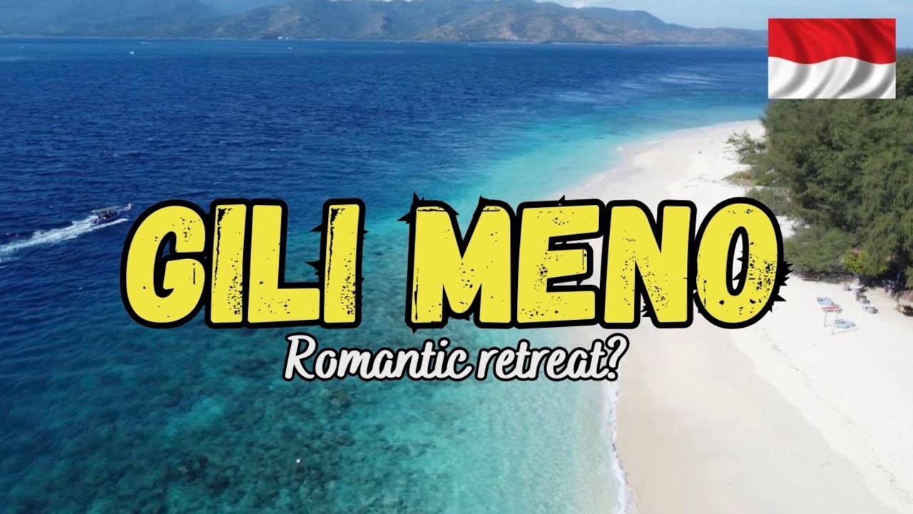 A captivating journey unfolds as a couple explores the enchanting Gili Meno Island.
