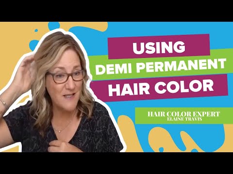 Using Demi Permanent Color