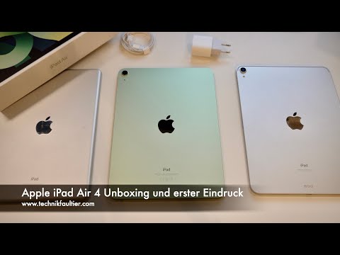 Apple iPad Air 4 unboxing and first impression