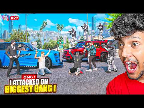 MICHAEL ATTACK On BIGGEST GANGSTER in GTA 5 REAL LIFE!🔥#28