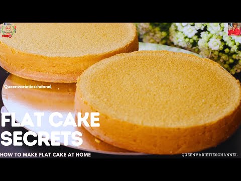 BEST VANILLA CAKE RECIPE IN THE OVEN | How to Get Flat Cake Layers!
