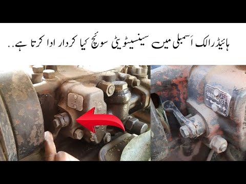 How Hydraulic sensitivity works in fiat Tractors