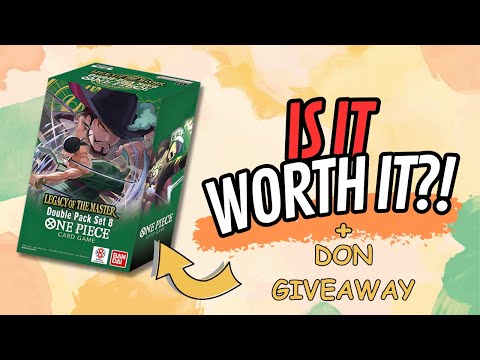 * IS THE NEW DOUBLE PACK SET VOL. 8 WORTH IT?! * - DP-08 One Piece Card Game Review!!