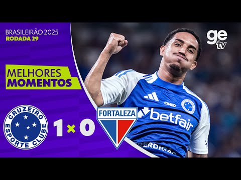 Gols e lances de Cruzeiro x Fortaleza