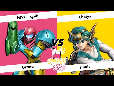 Smash'n'Sip Refill #25 - Grand Final - HIVE | quiK (Samus) vs Chelys (Hero)