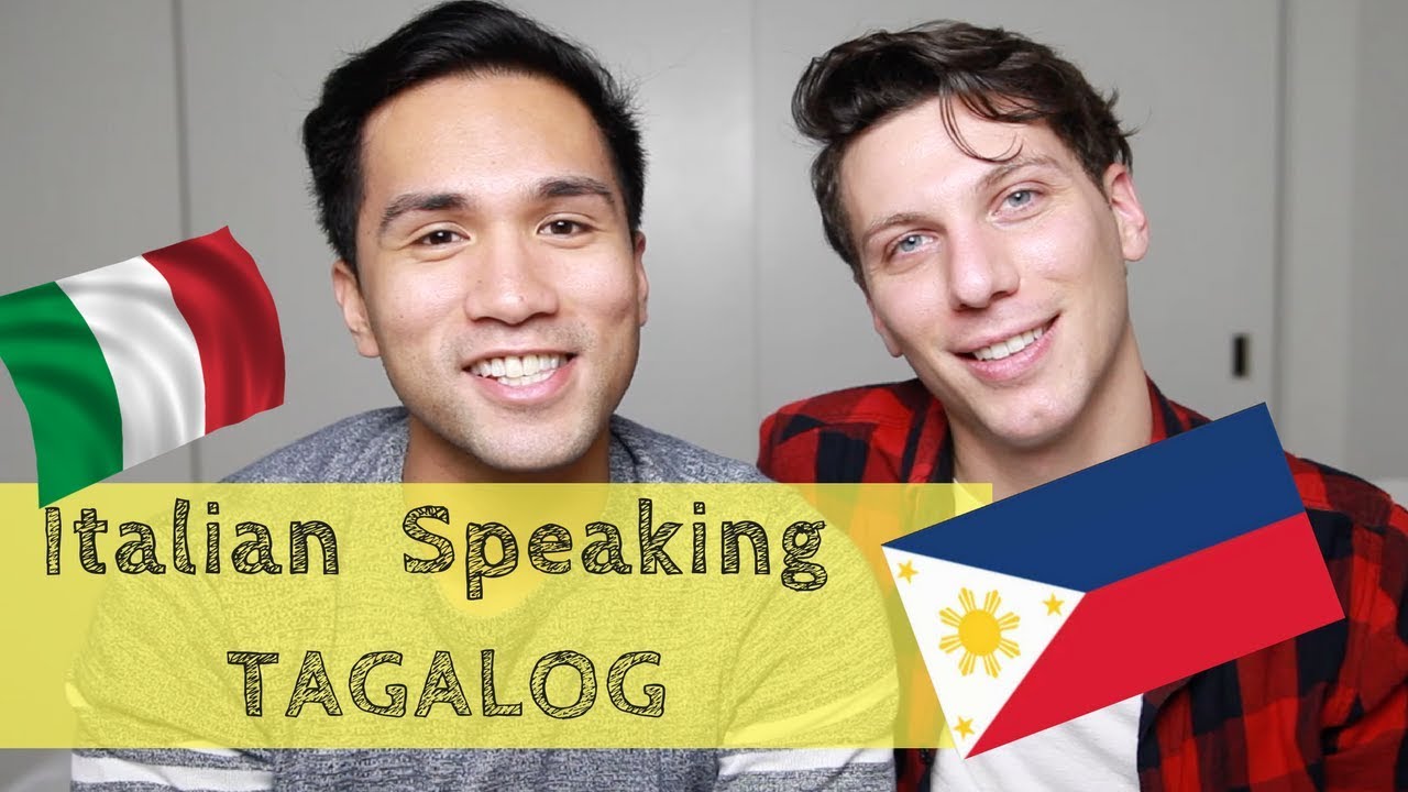 ITALIAN TRIES TO SPEAK TAGALOG (GAY-ISH)