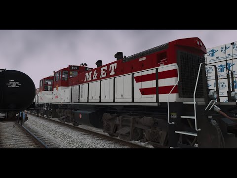 Run8 Train Simulator: Back on the SRS working the MET