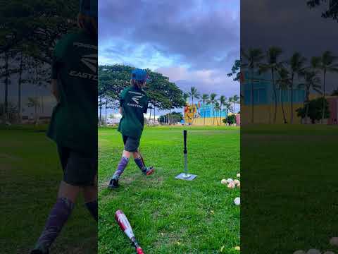 Testing my new bat Louisville select power