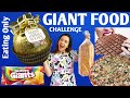 Eating Only GIANT Food For 24 Hours Challenge 😵 Gone Crazy | Garima's Good Life (English Subtitles)