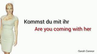 Kommst du mit ihr, Sarah Connor - Learn German With Music, English Lyrics