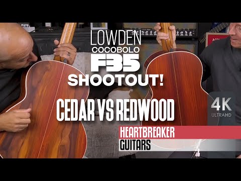 Lowden F35 Shootout: Cedar vs. Redwood