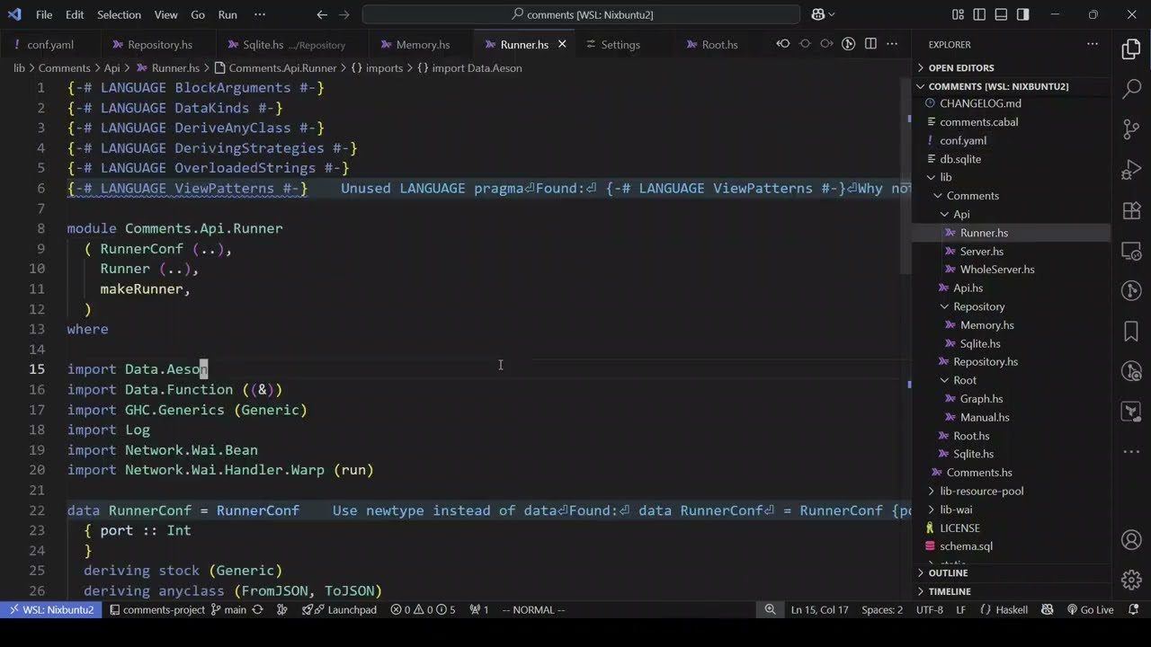 Dependency injection in Haskell: wiring you application using "cauldron"