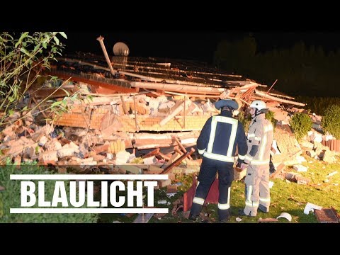 Gas-Explosion - Ganzes Haus stürzt ein