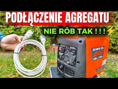 Connecting the generator to the home installation. Don't do this!!!