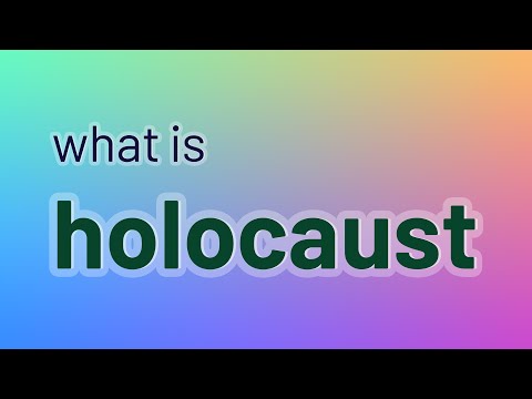 Holocaust - 14 English Vocabulary Flashcards