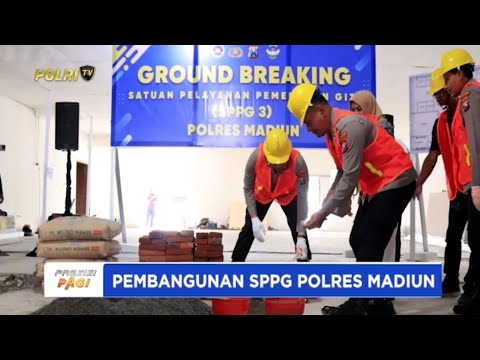 POLRES MADIUN BANGUN SPPG KE-3 DUKUNG PEMENUHAN GIZI ANAK DI DESA SOGO BALEREJO