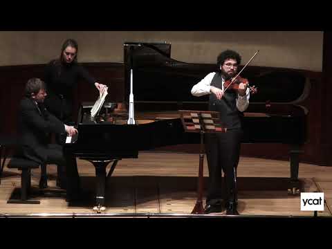 Jonian Ilias Kadesha & Filippo Gorini - Brahms Violin sonata no  3 in D minor, op  108, ii