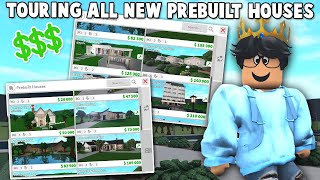 TOURING ALL THE NEW BLOXBURG UPDATE PREBUILT HOUSES