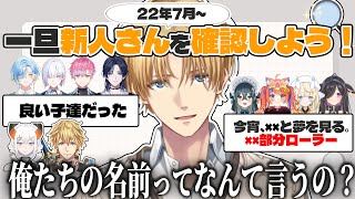ChatABOになって新人のユニット名を当てたり、自身の同期ユニット名を忘れたりするエビオ【エクス・アルビオ/にじさんじ/切り抜き】