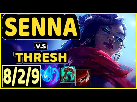 CéOS (SENNA) vs THRESH - 8/2/9 KDA BOTTOM SUPPORT CHALLENGER GAMEPLAY - BR