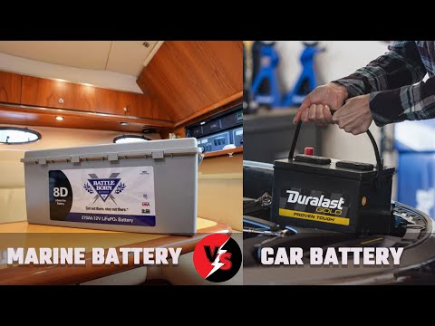 Marine Battery vs Car Battery
