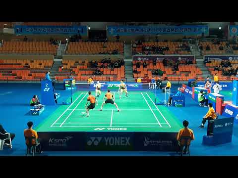 2019 광주코리아마스터즈 남자복식 8강 3set (GOH V Shem,TAN Wee Kiong vs  DI Zi Jian, WANG Chang)