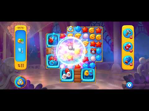 Fishdom level 9478 no boosters フィッシュダム ノーマル