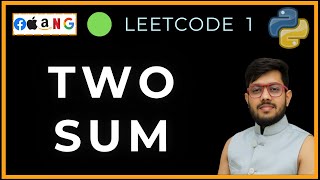 YouTube video 'Two Sum Leetcode 1 | Brute to Optimal in Python (Step-by-Step DSA)'