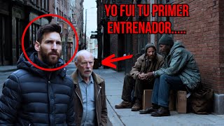 UN VAGABUNDO RESULTÓ SER EL PRIMER ENTRENADOR DE FÚTBOL DE MESSI. UNA HISTORIA QUE TE HARÁ LLORAR