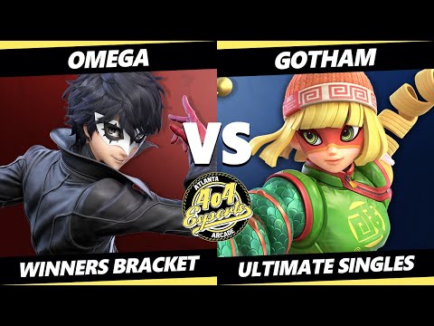 4o4 Smash Night 63 - omega (Joker) Vs. Gotham (Min Min) SSBU Ultimate Tournament