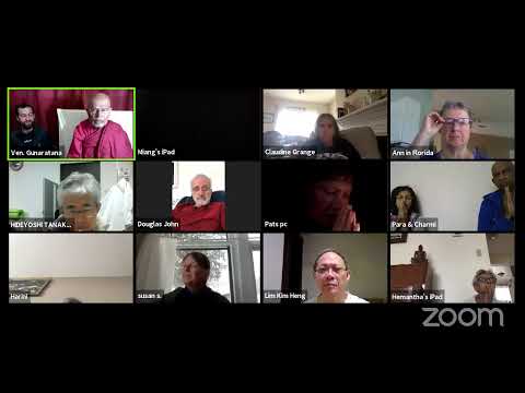 2020.11.22 - Bhavana morning session w/ Bhante G