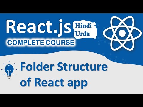 Folder Structure of React app | Complete react js Course in Hindi