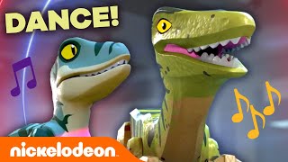 LEGO® Jurassic World Music Video 🦖 DANCE LIKE A DINOSAUR! | Nick