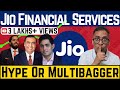 Hype OR Multibagger : Jio Financial Business Model And Stock Analysis | Rahul Jain Analysis