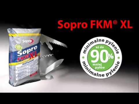 Sopro FKM® XL 444 - Multifunkcyjna, wysokoelastyczna, odkształcalna, super lekka zaprawa klejowa S1