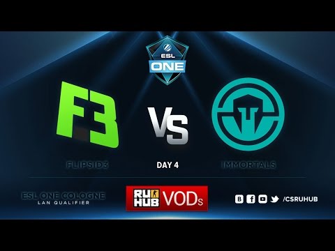 ESL One Cologne Qualifications - FlipSide Tactics vs. Immortals - de_train