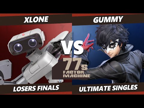 77s FM8 Losers Finals - xLone (ROB) Vs. Gummy (Joker) SSBU Ultimate Tournament