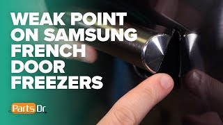 Common issue with Samsung - broken freezer door handles