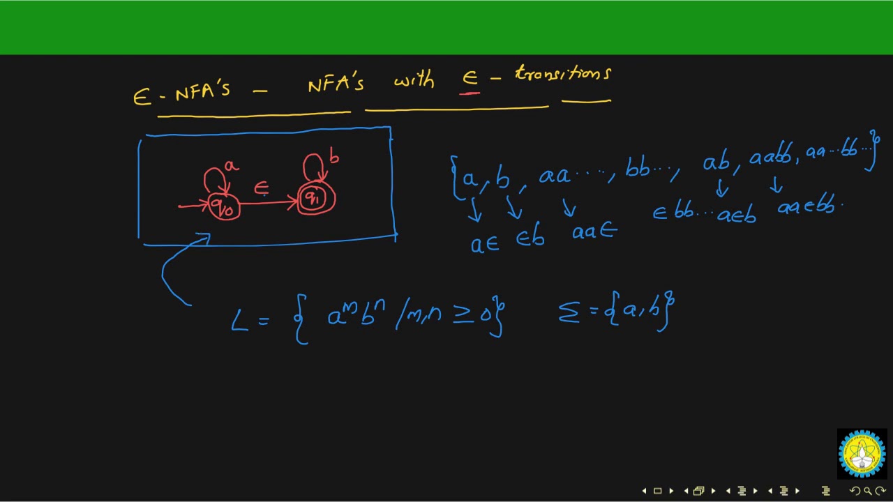 Introduction to epsilon NFA