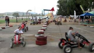 preview picture of video 'Clanwilliam Expo 2011 Berg Pedal Go Karts'