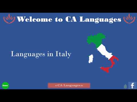 Languages in Italy