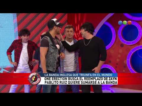 Pablito Ruiz, casting de One Erection - Peligro Sin Codificar