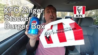 KFC Zinger Stacker Burger Box
