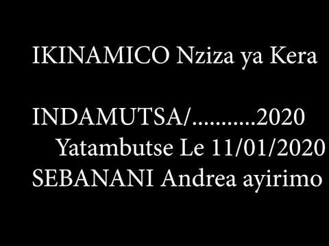 IKINAMICO NZIZA y'INDAMUTSA ZA KERA#SEBANANI Andrea yakinnyemo#kuri Radio Rwanda 11/01/2020